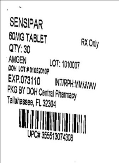 Label Image For 60mg (Sensipar 60mg(amgen))